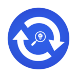 Icon representing ongoing market insight and continuous reassessment